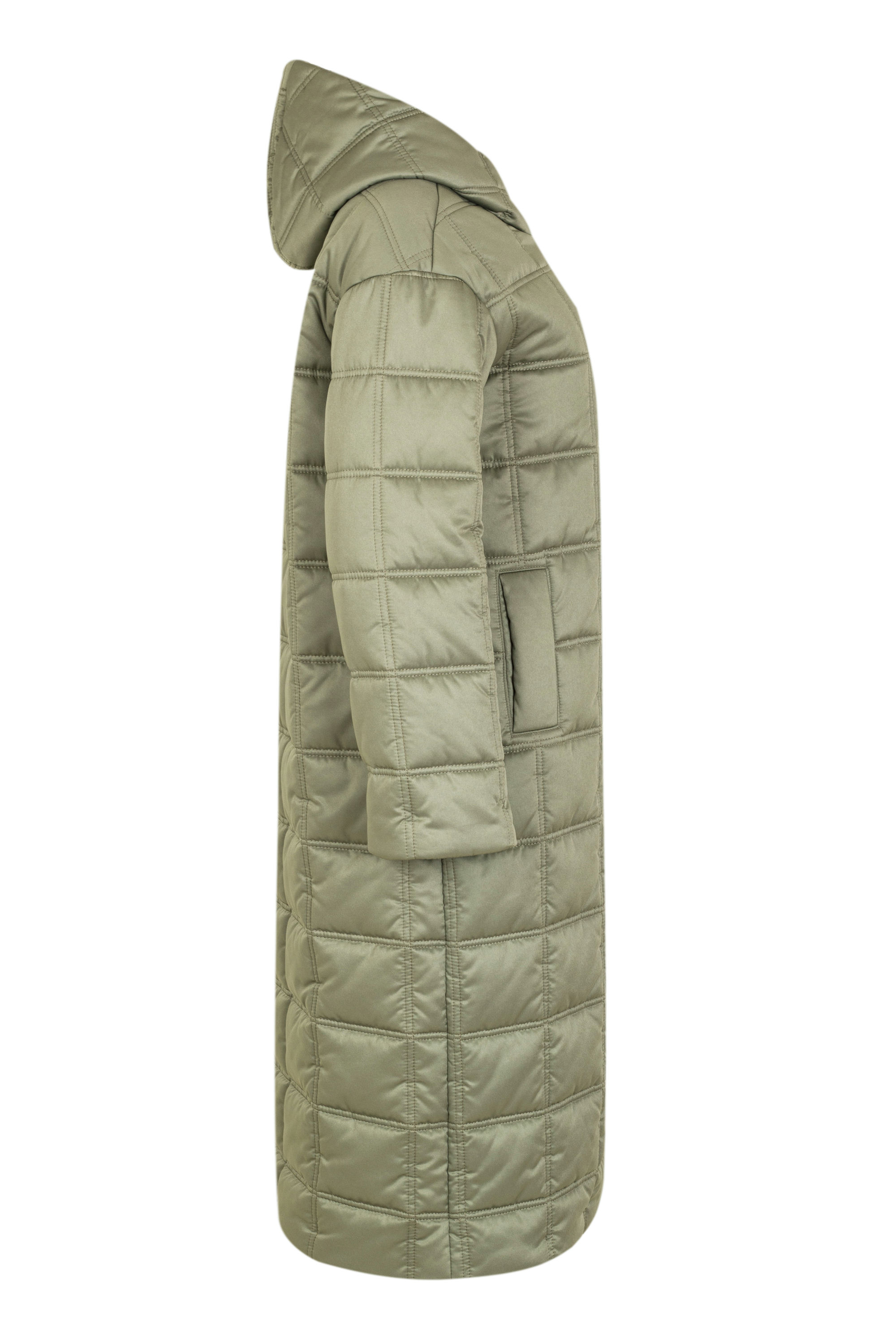 Пальто женское плащевое утепленное 5-12192-1