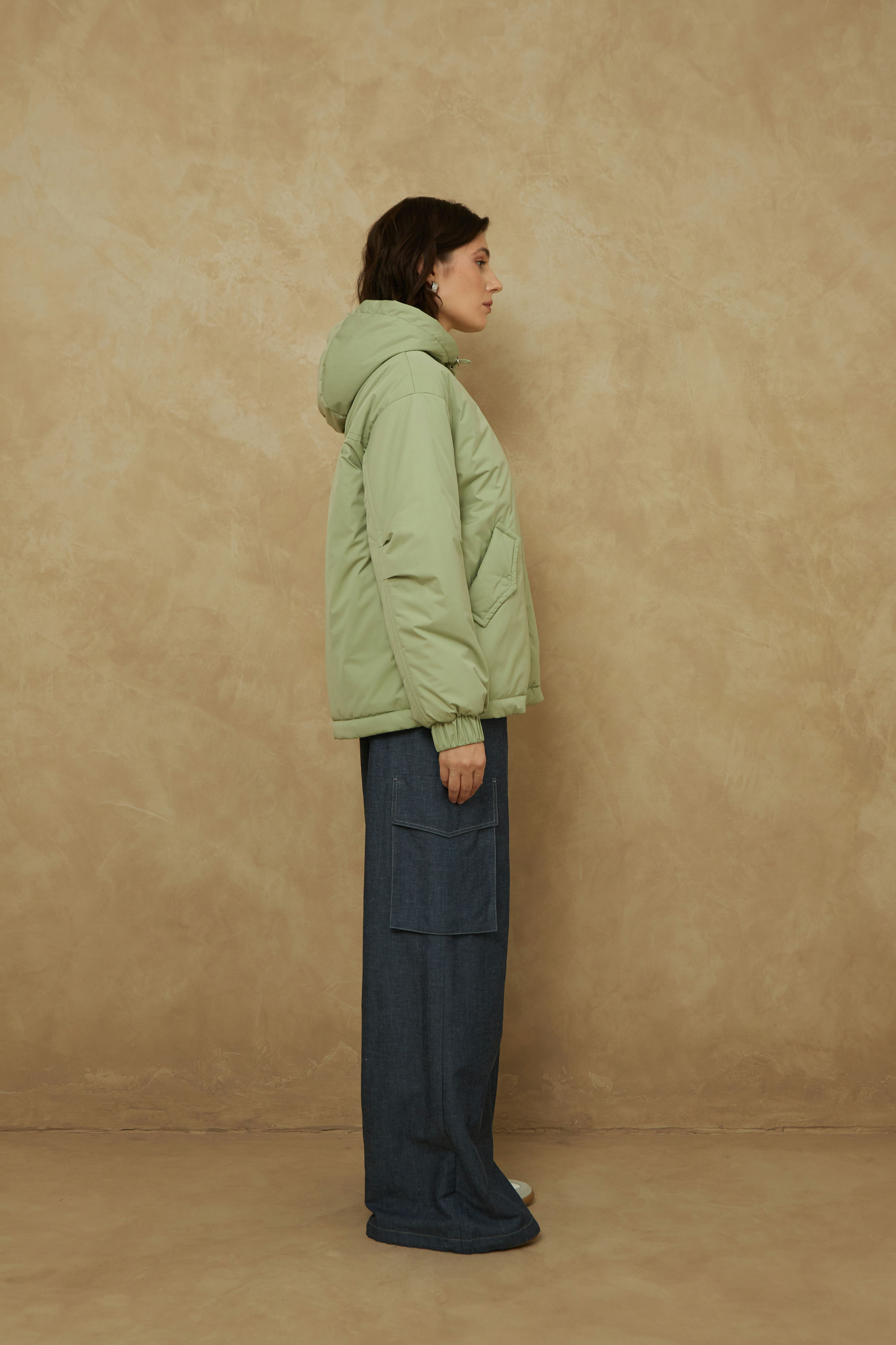 КУРТКА ЖЕНСКАЯ ПЛАЩЕВАЯ УТЕПЛЕННАЯ 4-273