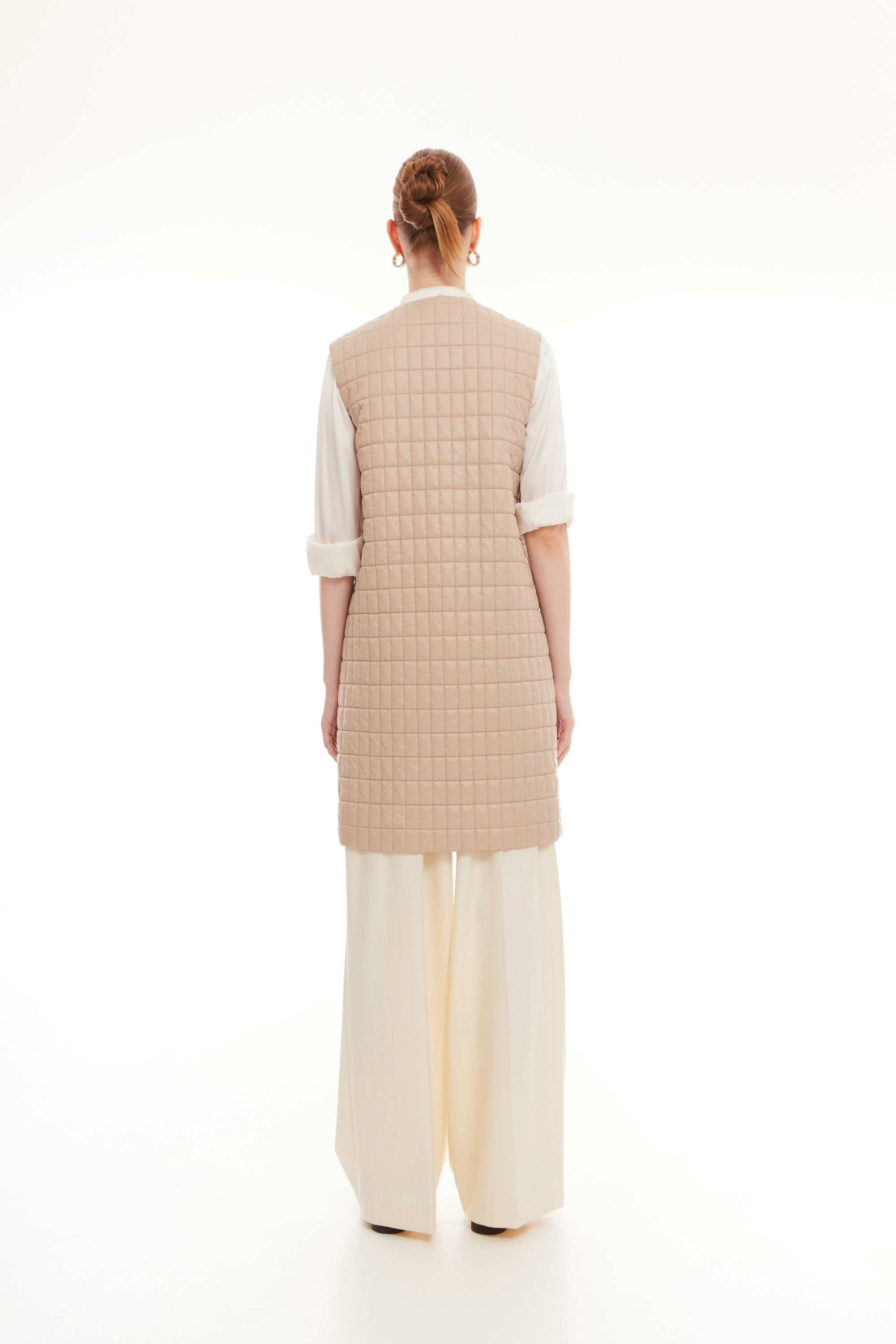 ЖИЛЕТ ЖЕНСКИЙ ПЛАЩЕВОЙ УТЕПЛЕННЫЙ 4-1082