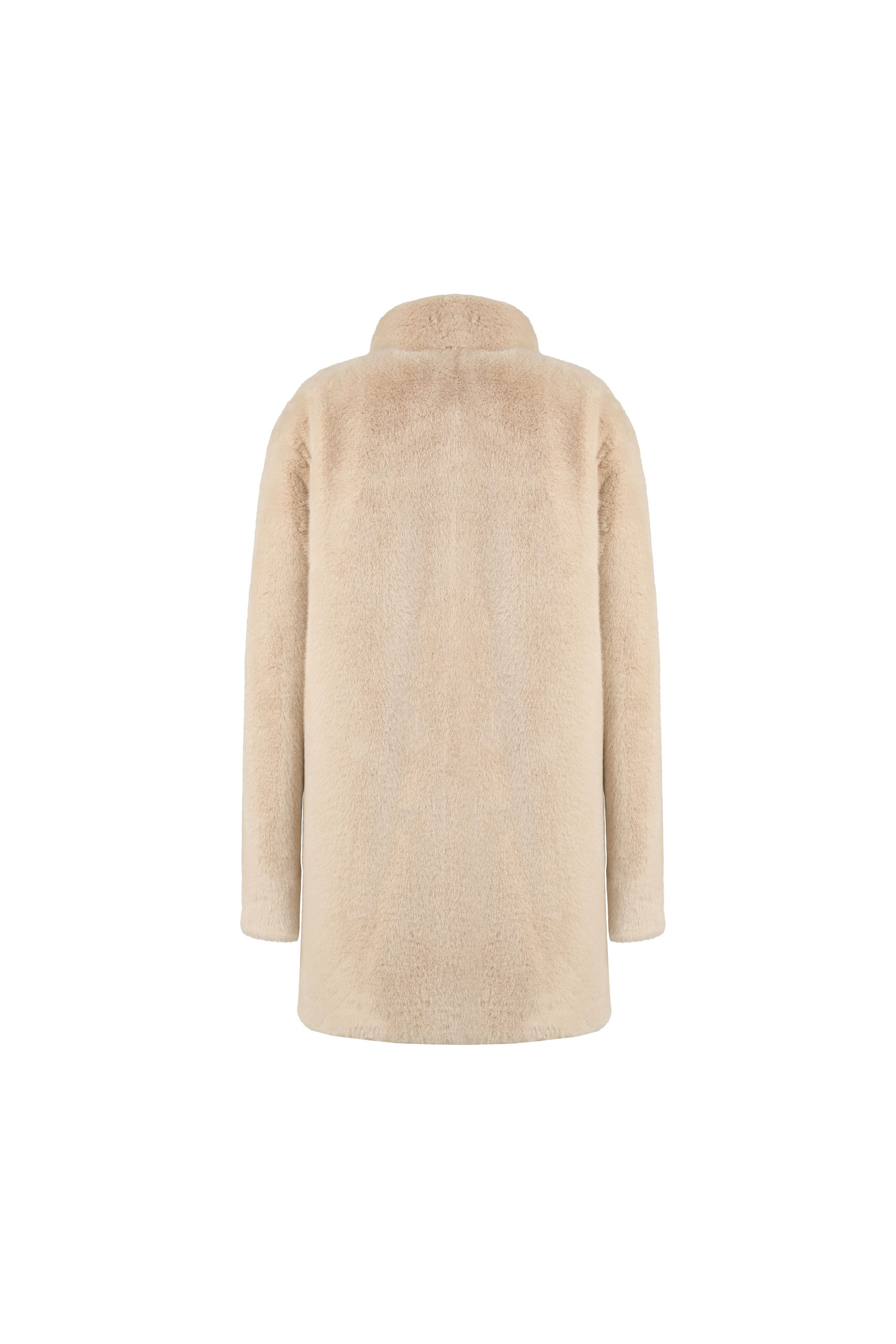 ПАЛЬТО ЖЕНСКОЕ ИЗ ИСКУССТВЕННОГО МЕХА 9-1595