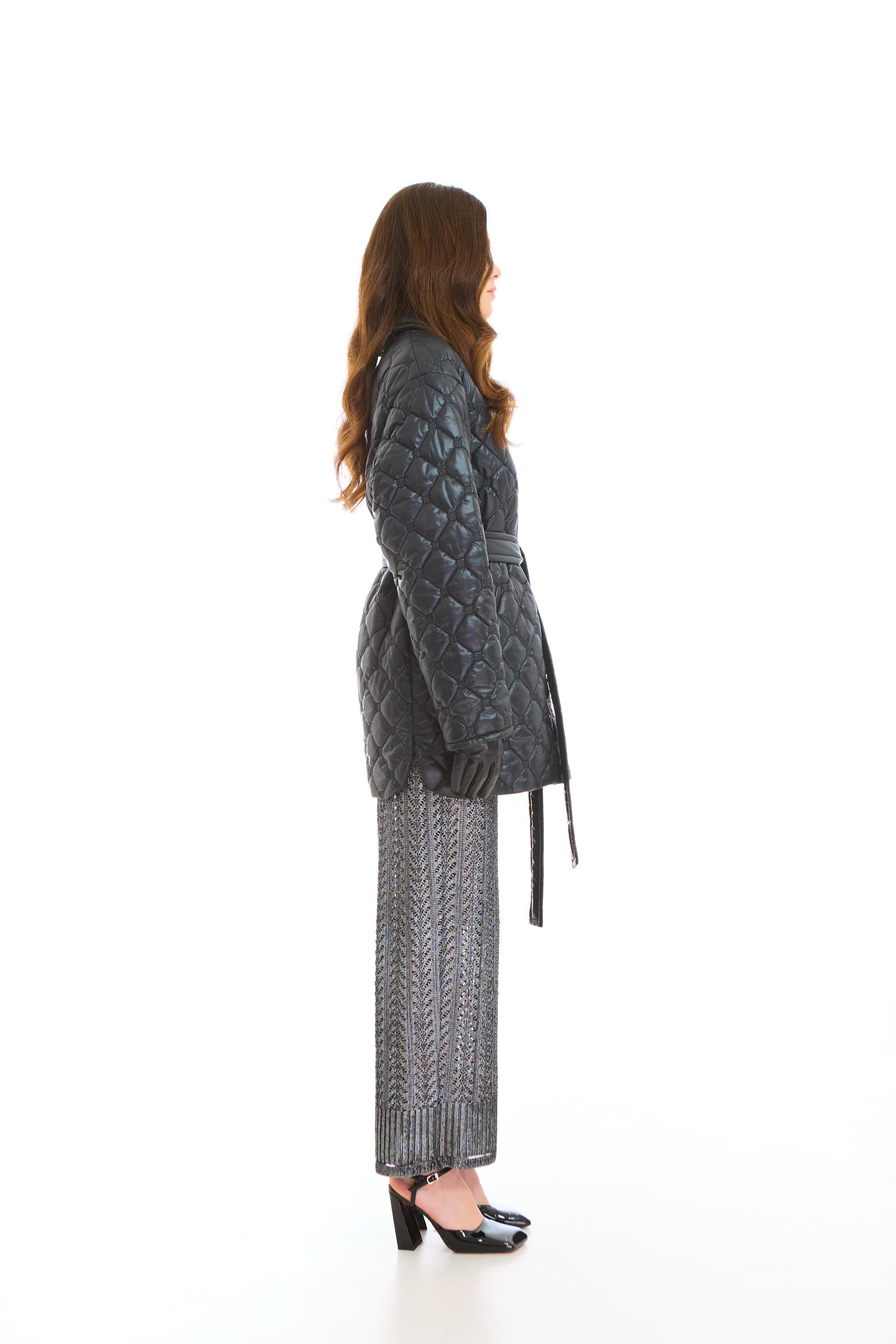 КУРТКА ЖЕНСКАЯ ПЛАЩЕВАЯ УТЕПЛЕННАЯ 4-2030