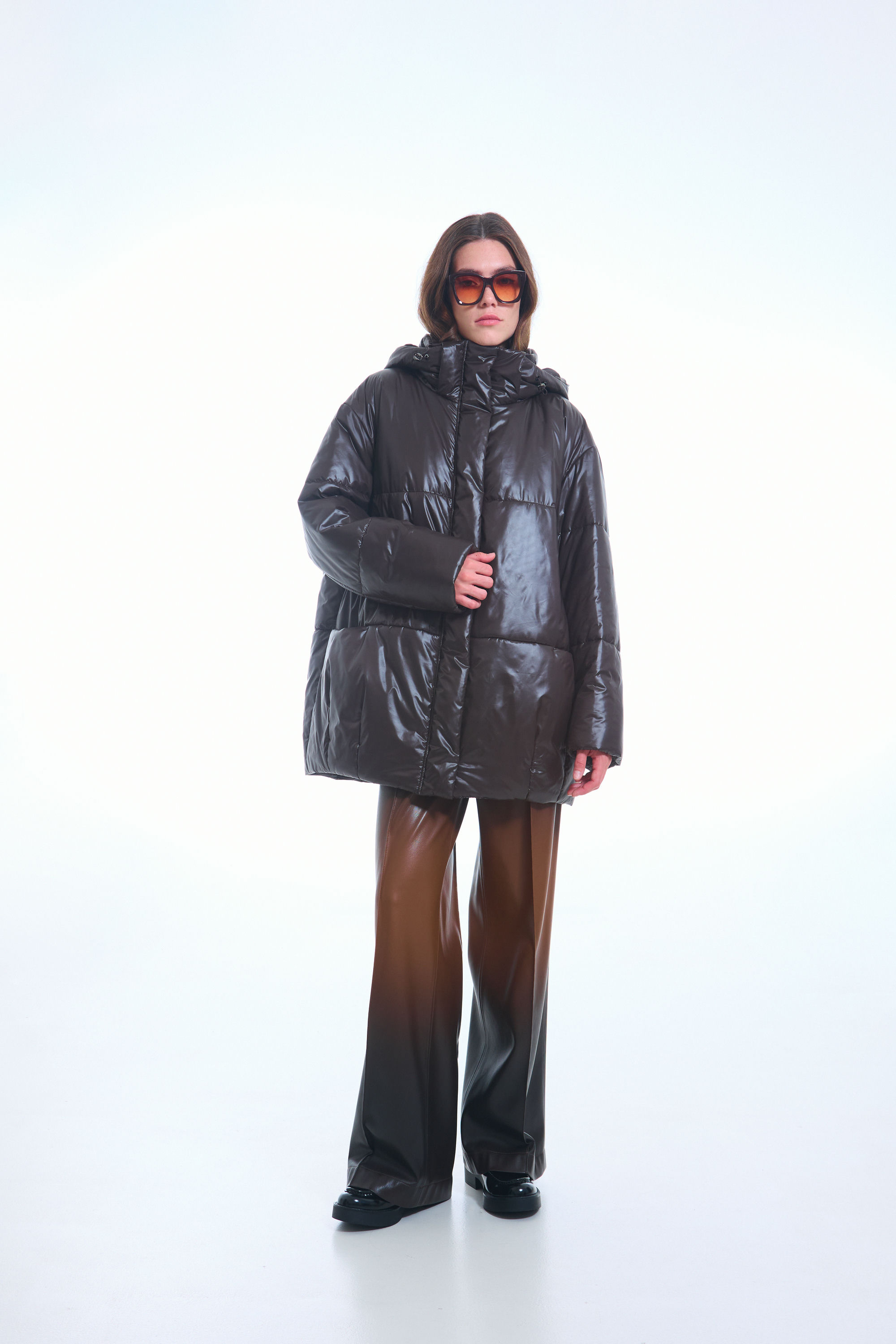 КУРТКА ЖЕНСКАЯ ПЛАЩЕВАЯ УТЕПЛЕННАЯ 4-1406