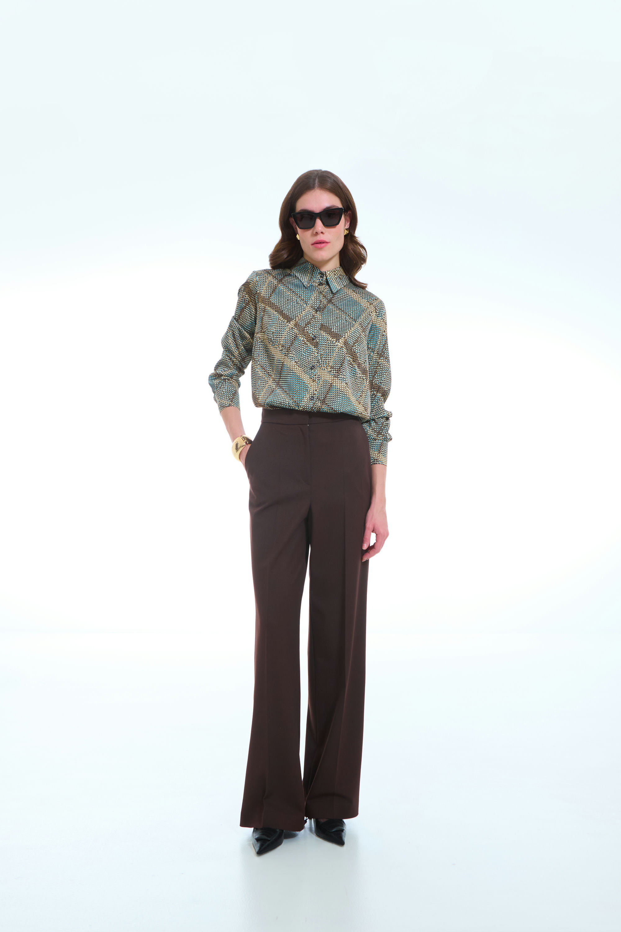 БРЮКИ ЖЕНСКИЕ 3К-1895 в фирменном интернет-магазине одежды Elema