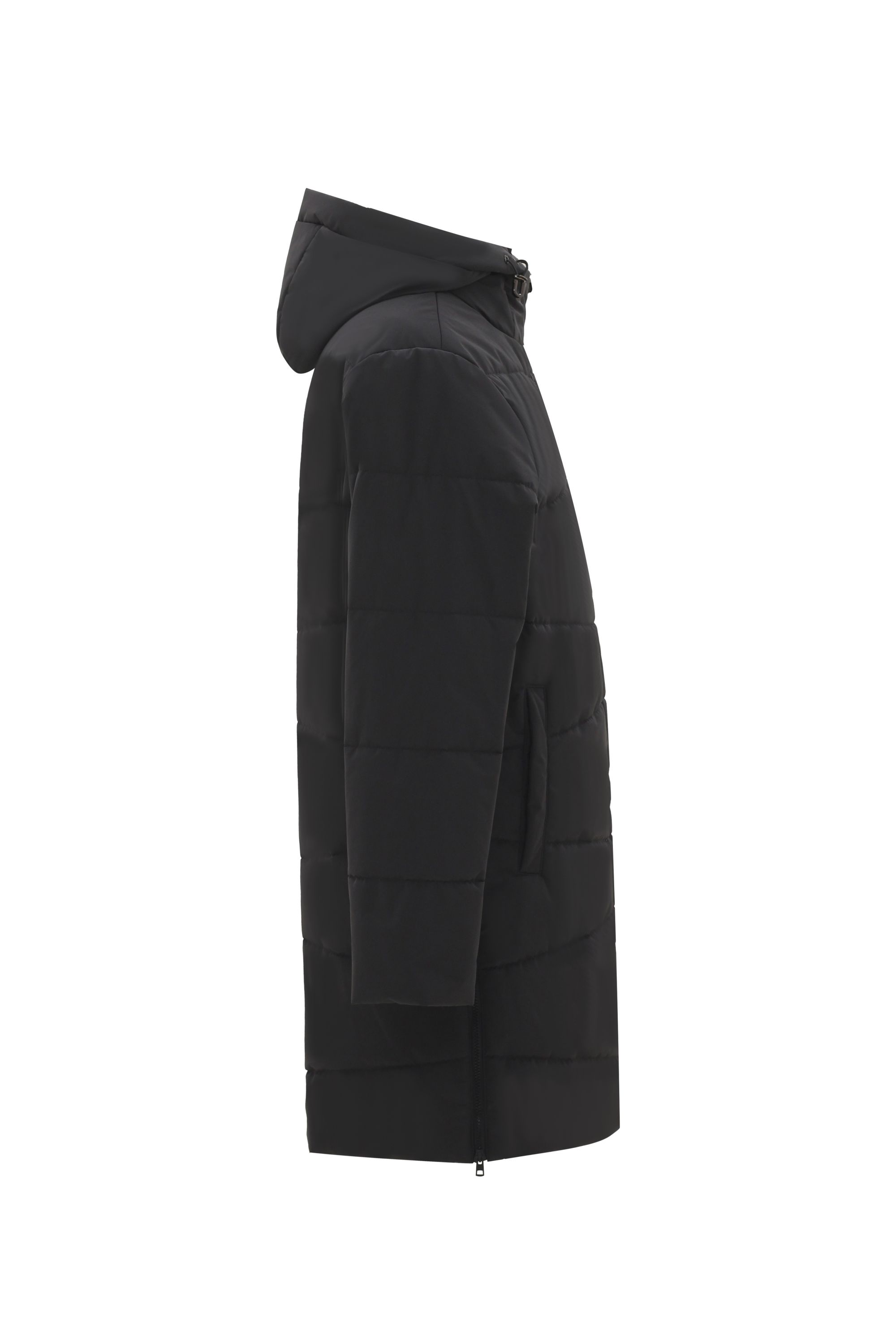 Пальто мужское плащевое утепленное 5М-12492-1