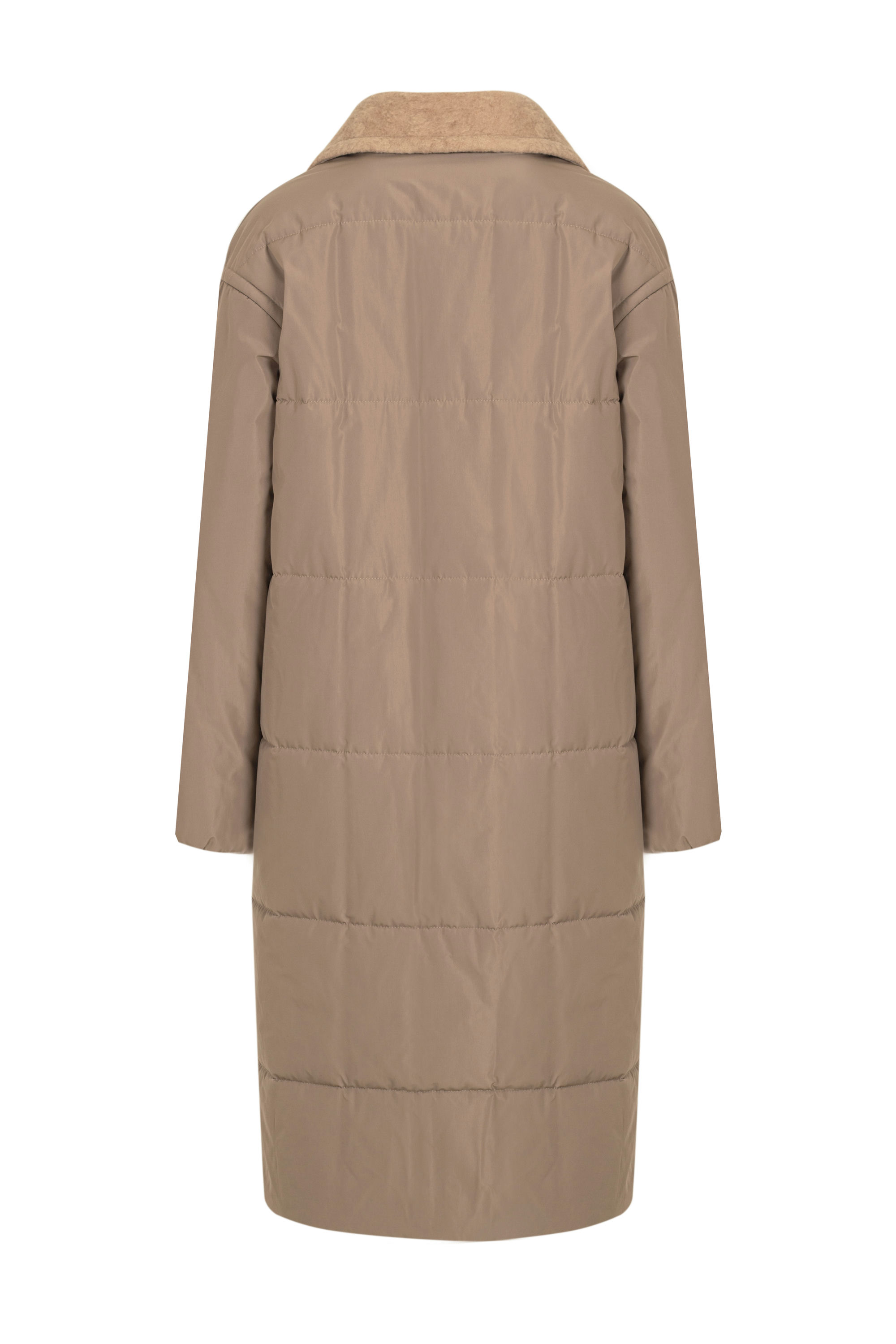 Пальто женское плащевое утепленное 5-12195-1