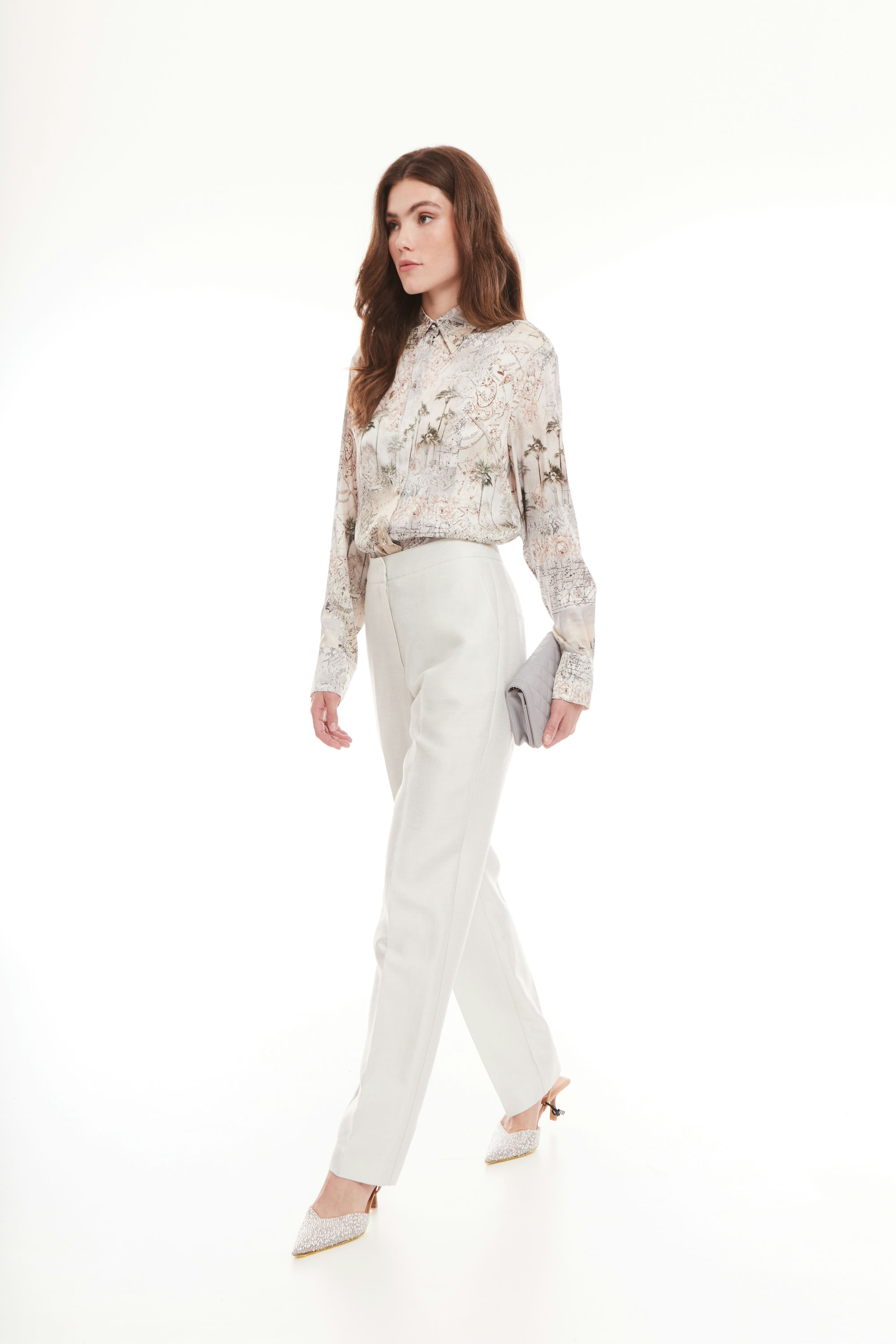 БРЮКИ ЖЕНСКИЕ 3К-1363 в фирменном интернет-магазине одежды Elema