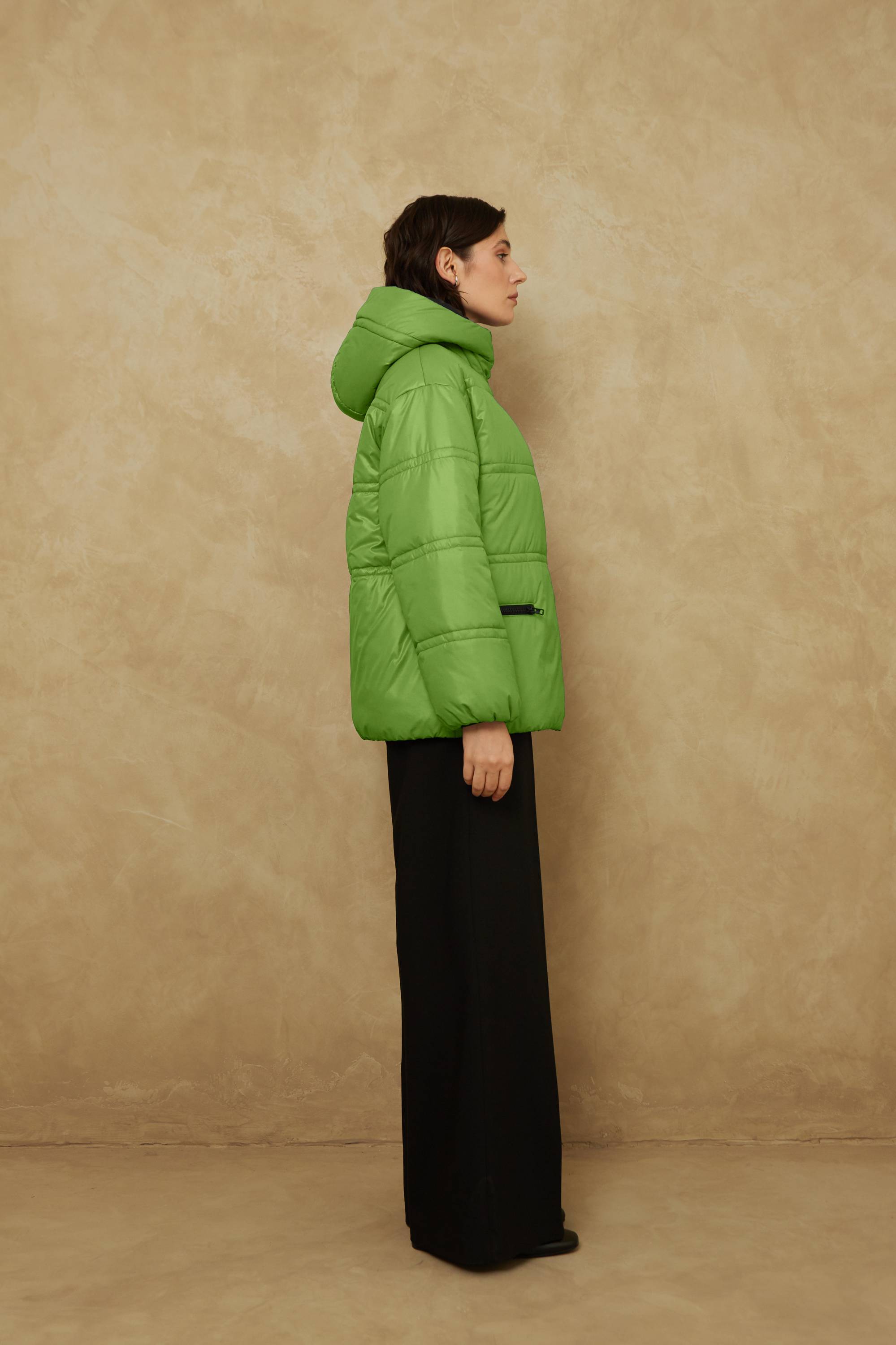 КУРТКА ЖЕНСКАЯ ПЛАЩЕВАЯ УТЕПЛЕННАЯ 4-53