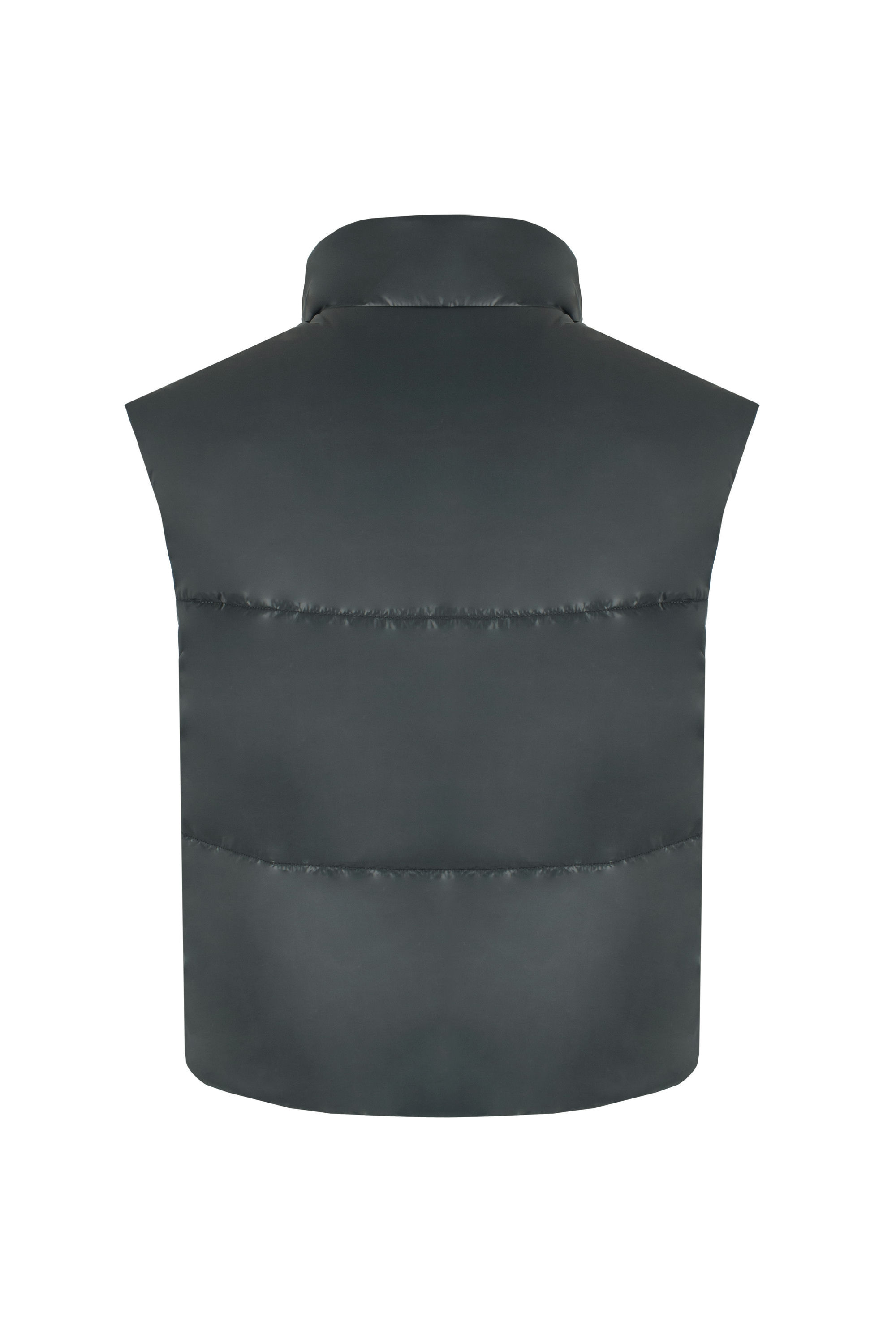 ЖИЛЕТ  ЖЕНСКИЙ  ПЛАЩЕВОЙ УТЕПЛЕННЫЙ 4-1556