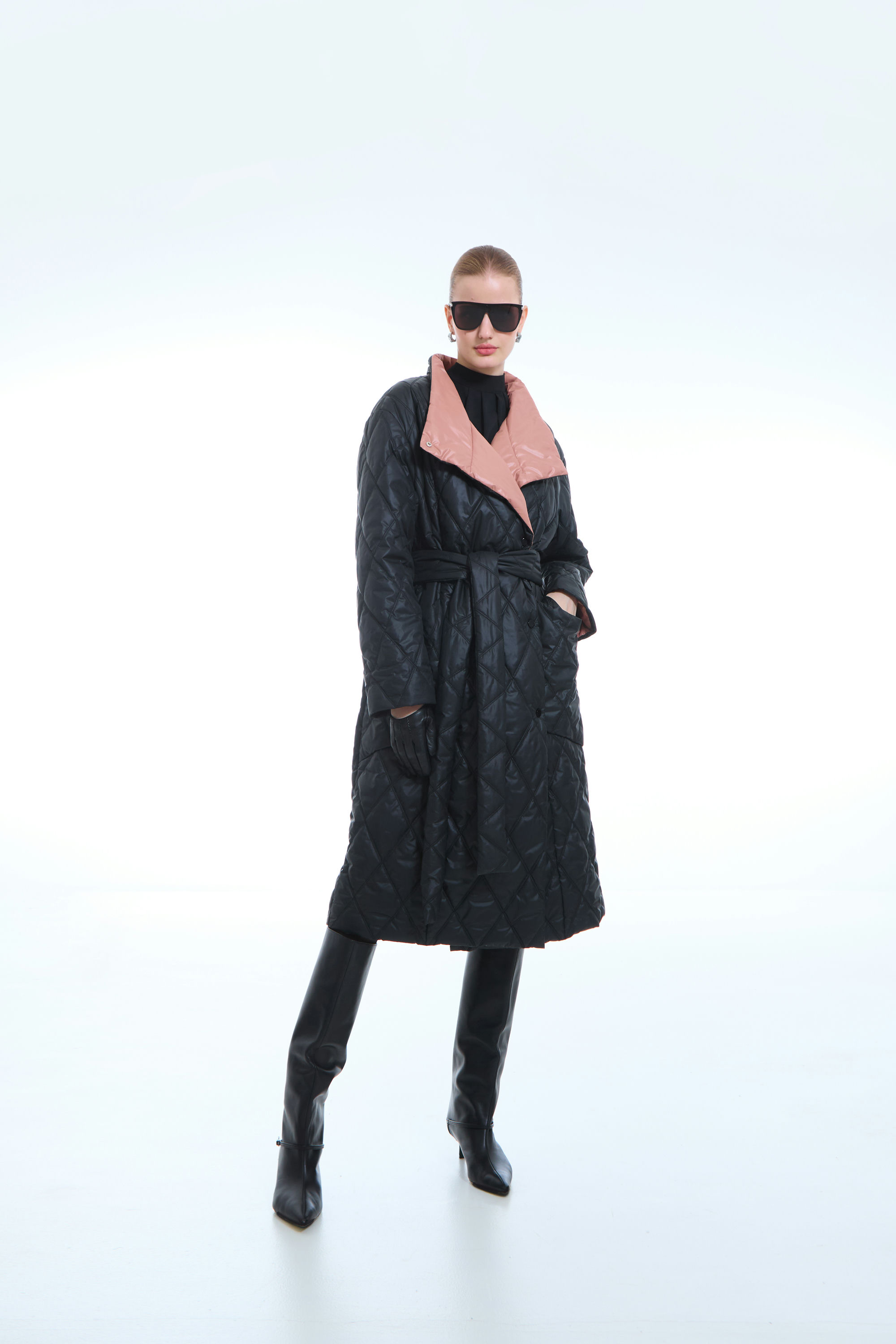 ПАЛЬТО ЖЕНСКОЕ ПЛАЩЕВОЕ УТЕПЛЕННОЕ 5-1519