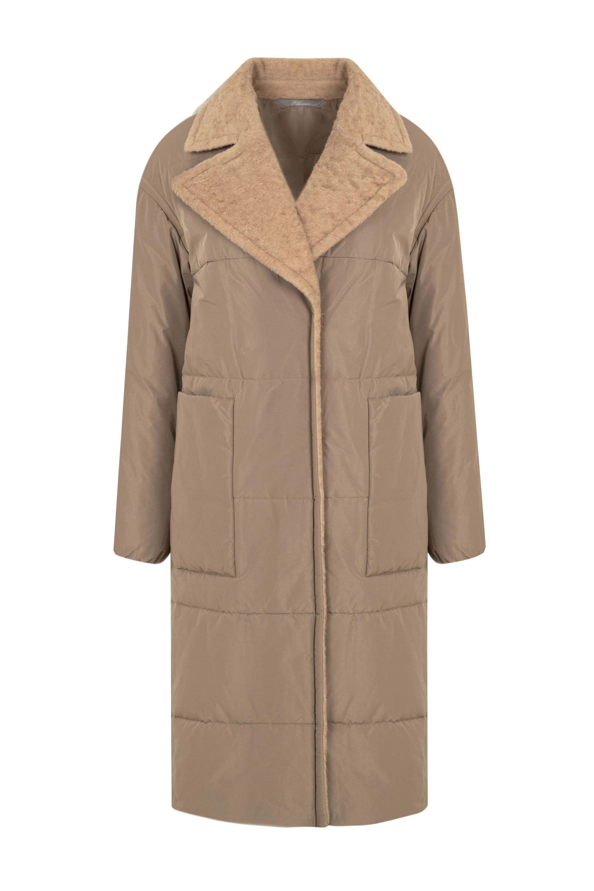 Пальто женское плащевое утепленное 5-12195-1