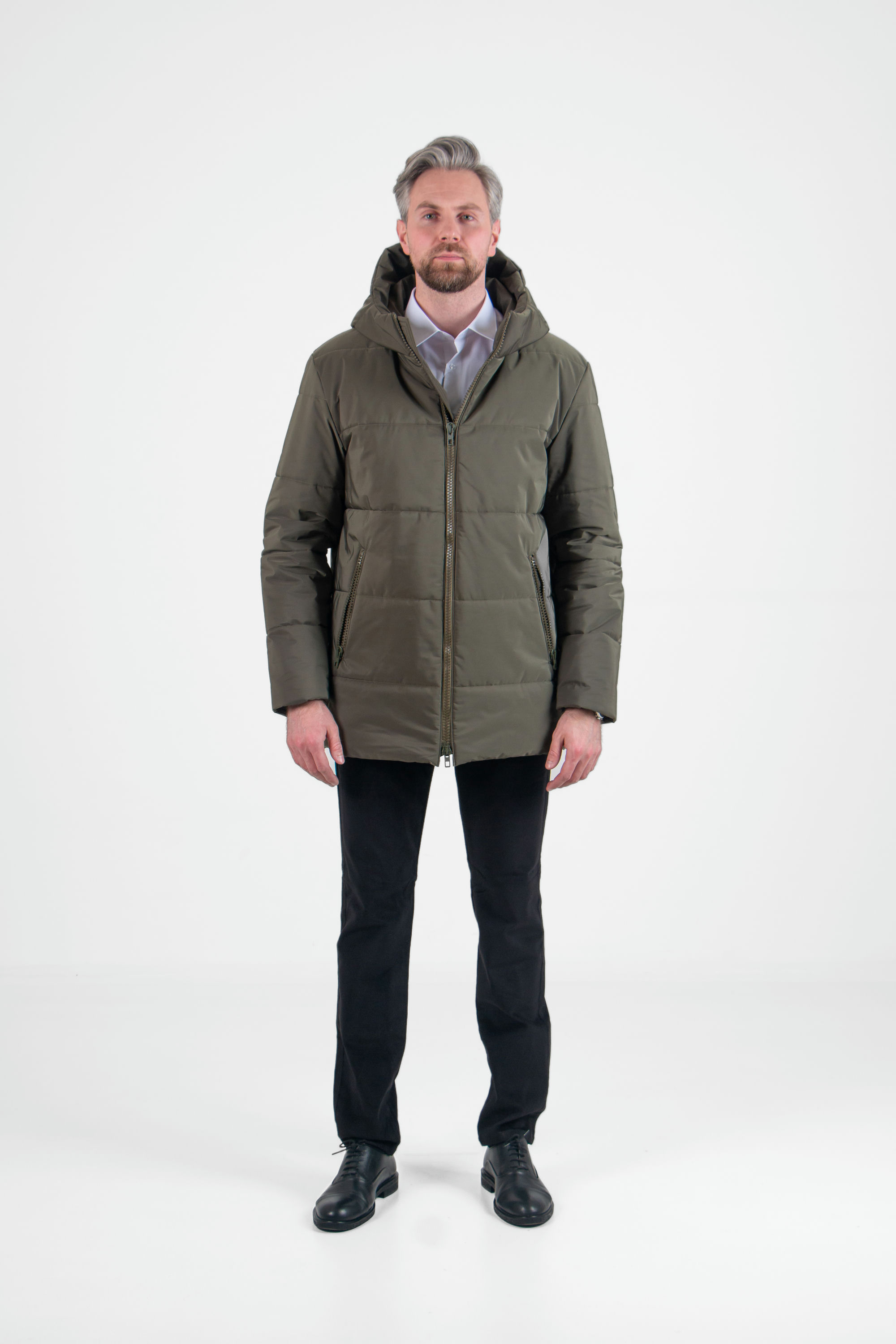 КУРТКА МУЖСКАЯ ПЛАЩЕВАЯ УТЕПЛЕННАЯ 4М-881