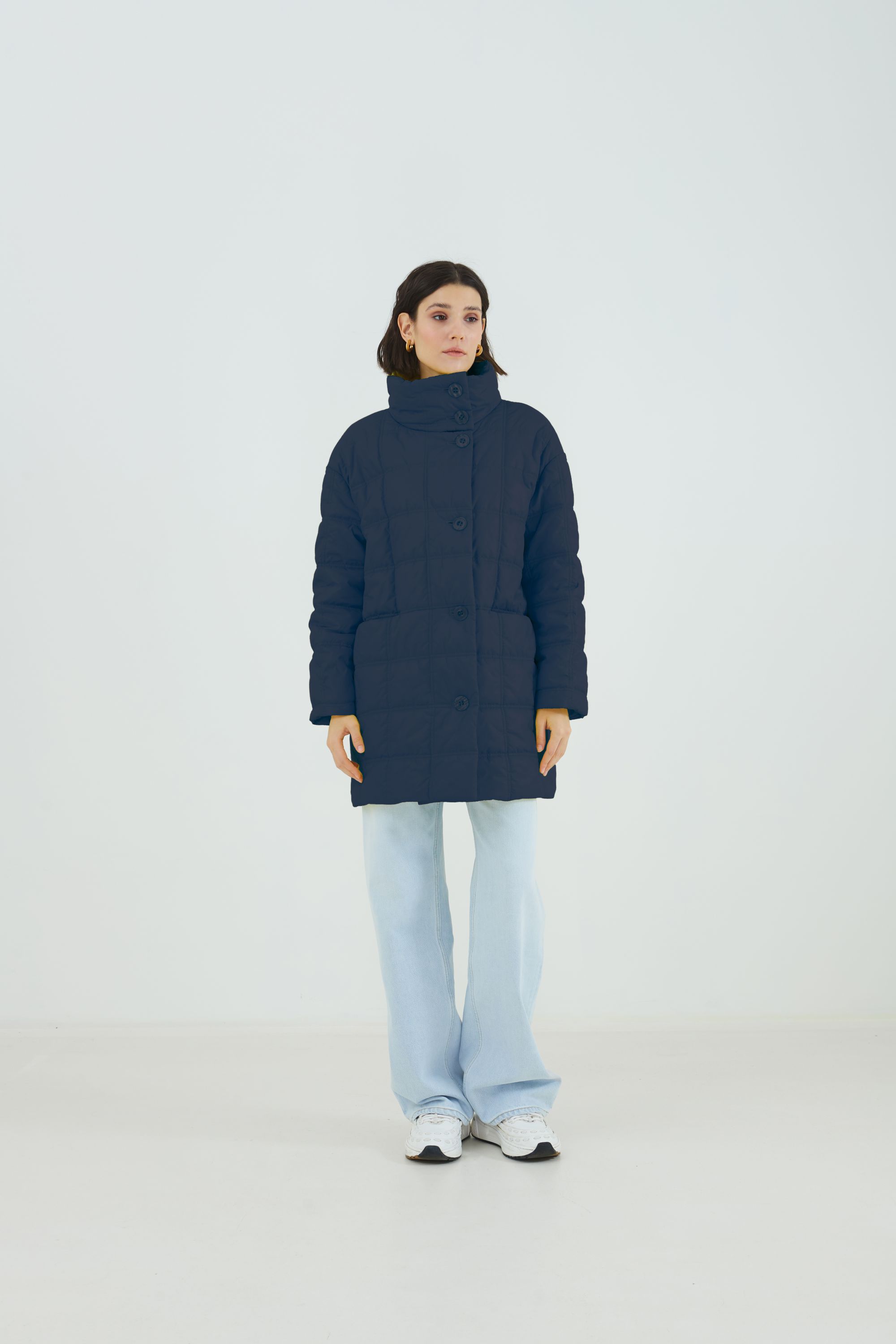 Куртка женская плащевая утепленная 4-12193-2