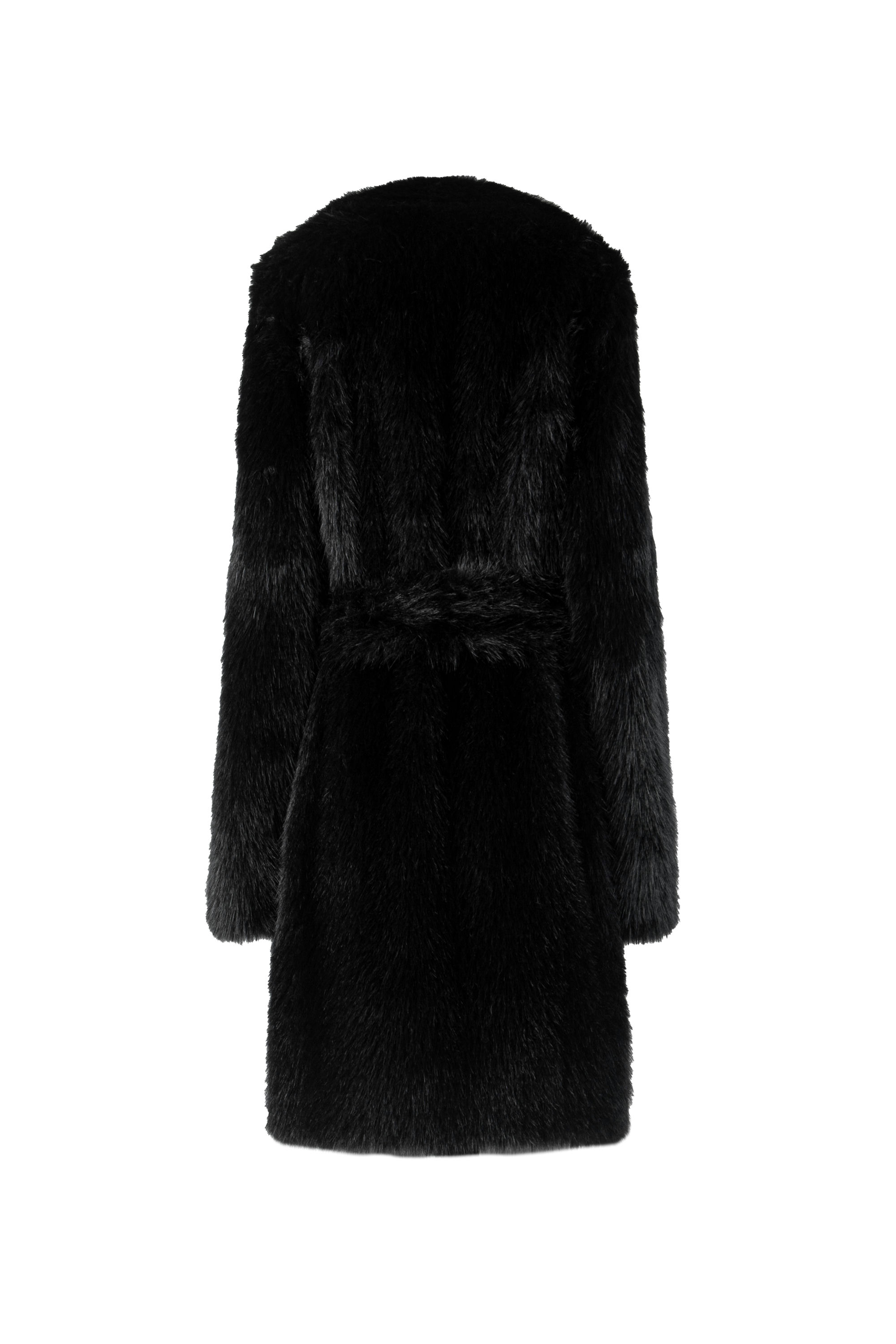 ПАЛЬТО ЖЕНСКОЕ ИЗ ИСКУССТВЕННОГО МЕХА 9-1980