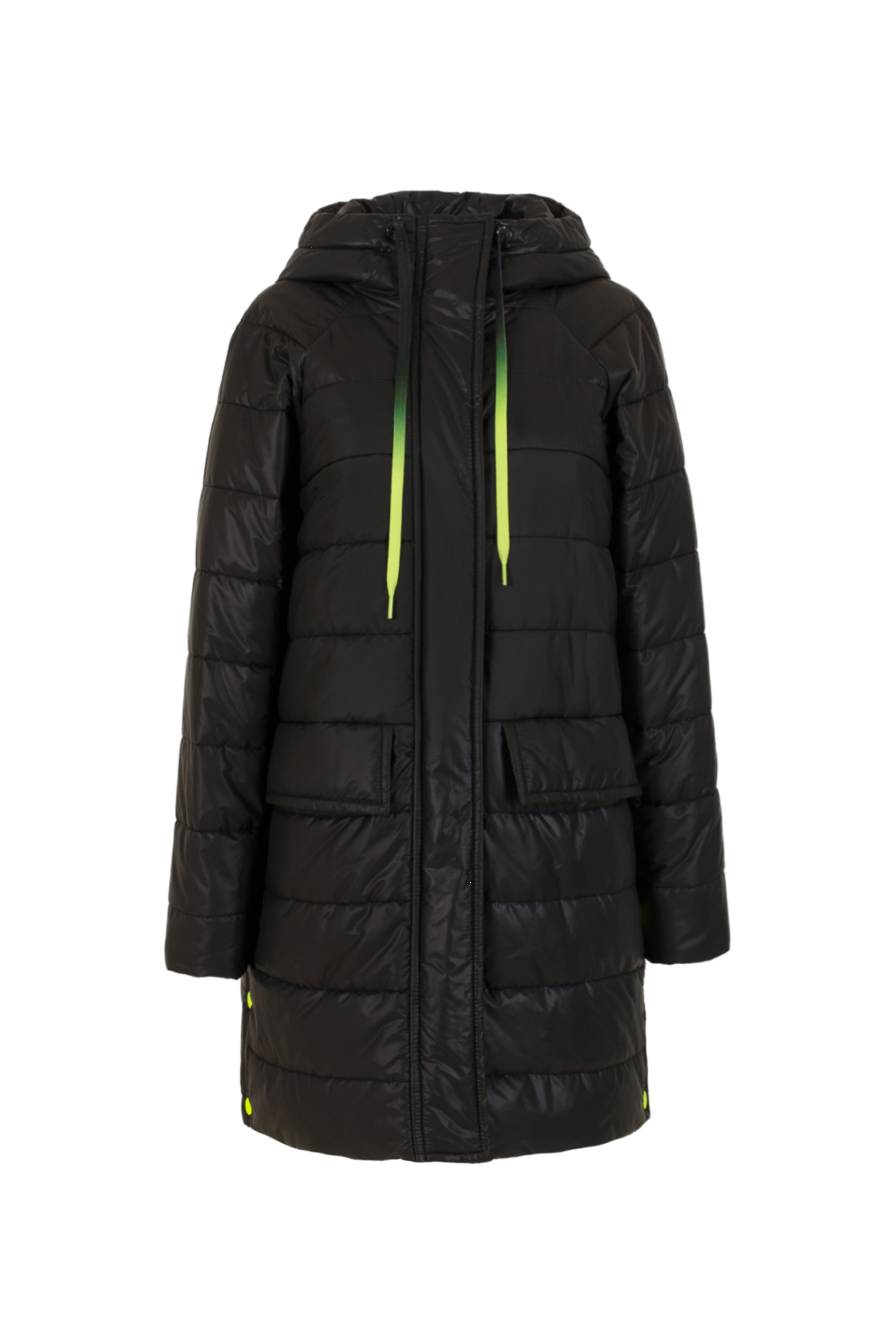 Куртка женская плащевая утепленная 4-12416-1