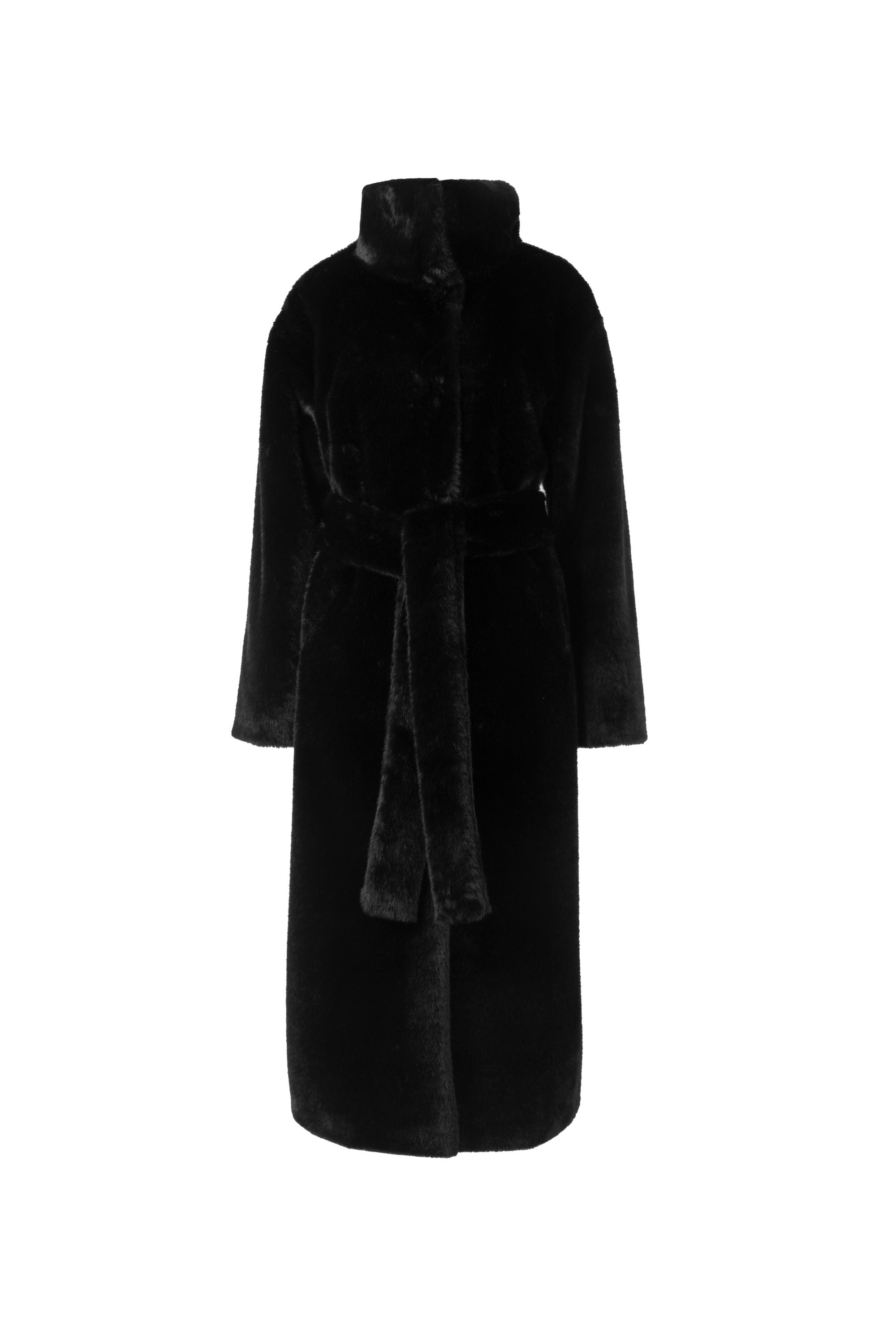 ПАЛЬТО ЖЕНСКОЕ ИЗ ИСКУССТВЕННОГО МЕХА 9-2624