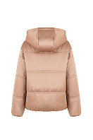 КУРТКА ЖЕНСКАЯ ПЛАЩЕВАЯ УТЕПЛЕННАЯ 4-1071. Фото 3.