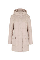 Пальто женское плащевое утепленное 5-12375-1. Фото 1.