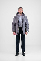 КУРТКА МУЖСКАЯ ПЛАЩЕВАЯ УТЕПЛЕННАЯ 4М-881. Фото 5.