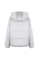 КУРТКА ЖЕНСКАЯ ПЛАЩЕВАЯ УТЕПЛЕННАЯ 4-1071. Фото 3.