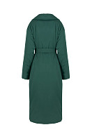 ПАЛЬТО ЖЕНСКОЕ ПЛАЩЕВОЕ УТЕПЛЕННОЕ 5-931. Фото 3.