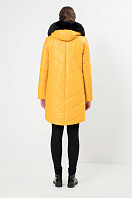 ПАЛЬТО ЖЕНСКОЕ ПЛАЩЕВОЕ УТЕПЛЕННОЕ 5-8023-1. Фото 3.