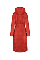 ПАЛЬТО ЖЕНСКОЕ ПЛАЩЕВОЕ УТЕПЛЕННОЕ 5-851. Фото 3.