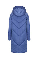 Пальто женское плащевое утепленное 5-12817-1. Фото 7.