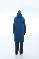 ПАЛЬТО ЖЕНСКОЕ ПЛАЩЕВОЕ УТЕПЛЕННОЕ 5-1621. Фото 3.