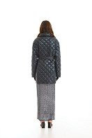 КУРТКА ЖЕНСКАЯ ПЛАЩЕВАЯ УТЕПЛЕННАЯ 4-2030. Фото 3.