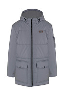 КУРТКА МУЖСКАЯ ПЛАЩЕВАЯ УТЕПЛЕННАЯ 4М-883. Фото 1.