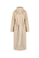 ПАЛЬТО ЖЕНСКОЕ ИЗ ИСКУССТВЕННОГО МЕХА 9-1969. Фото 1.