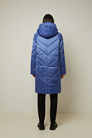 Пальто женское плащевое утепленное 5-12817-1. Фото 4.