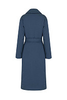 ПАЛЬТО ЖЕНСКОЕ ПЛАЩЕВОЕ УТЕПЛЕННОЕ 5-931. Фото 3.