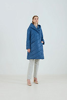 Пальто женское плащевое утепленное 5-12649-1. Фото 1.