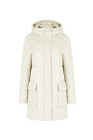 Пальто женское плащевое утепленное 5-12375-1. Фото 1.