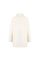 ПАЛЬТО ЖЕНСКОЕ ИЗ ИСКУССТВЕННОГО МЕХА 9-1595. Фото 3.