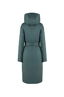 ПАЛЬТО ЖЕНСКОЕ ПЛАЩЕВОЕ УТЕПЛЕННОЕ 5-1621. Фото 3.