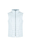 ЖИЛЕТ ЖЕНСКИЙ ПЛАЩЕВОЙ УТЕПЛЕННЫЙ 4-1557. Фото 1.