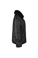 КУРТКА ЖЕНСКАЯ ПЛАЩЕВАЯ УТЕПЛЕННАЯ 4S-614. Фото 2.