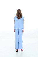 БЛУЗКА ЖЕНСКАЯ 2К-1489. Фото 3.