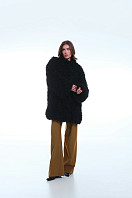 ПАЛЬТО ЖЕНСКОЕ ИЗ ИСКУССТВЕННОГО МЕХА 9-1978. Фото 2.