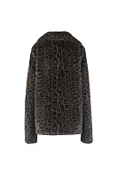 ПАЛЬТО ЖЕНСКОЕ ИЗ ИСКУССТВЕННОГО МЕХА 9-1647. Фото 8.