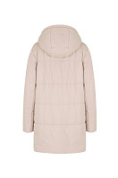 Пальто женское плащевое утепленное 5-12375-1. Фото 3.