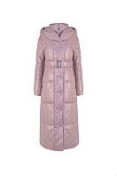 ПАЛЬТО ЖЕНСКОЕ ПЛАЩЕВОЕ УТЕПЛЕННОЕ 5-1645. Фото 7.