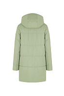 Пальто женское плащевое утепленное 5-12375-1. Фото 7.