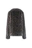 ПАЛЬТО ЖЕНСКОЕ ИЗ ИСКУССТВЕННОГО МЕХА 9-1647. Фото 3.