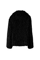 ПАЛЬТО ЖЕНСКОЕ ИЗ ИСКУССТВЕННОГО МЕХА 9-1796. Фото 3.