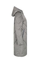 Пальто женское плащевое утепленное 5-12817-1. Фото 2.