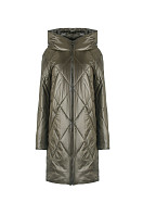 ПАЛЬТО ЖЕНСКОЕ ПЛАЩЕВОЕ УТЕПЛЕННОЕ 5-1072. Фото 4.