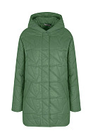 КУРТКА ЖЕНСКАЯ ПЛАЩЕВАЯ УТЕПЛЕННАЯ 4-1092. Фото 1.